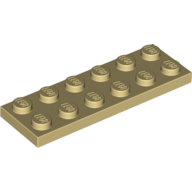 Plate 2X6 - Brick Yellow