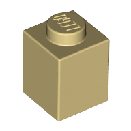 Brick 1X1 - Brick Yellow