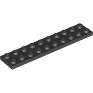Plate 2X10 - Black