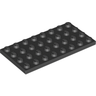 Plate 4X8 - Black