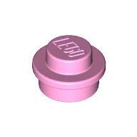 Plate 1X1 Round - Light Purple