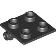 Plate 2X2 (Rocking) - Black