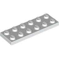 Plate 2X6 - White