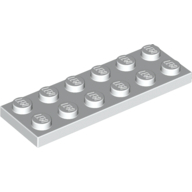 Plate 2X6 - White