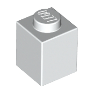 Brick 1X1 - White