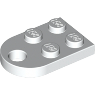 Coupling Plate 2X2 - White