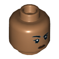 Mini Head, No. 2956 - Medium Nougat