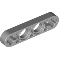Lever 1X4, Without Notch - Medium Stone Grey