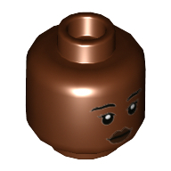 Mini Head, No. 3105 - Reddish Brown