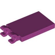 Plate 2X3 W. Holder - Bright Reddish Violet