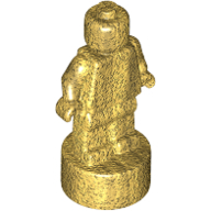 Mini Figure Trophy - Warm Gold