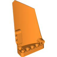 Left Panel 5X11 - Bright Orange