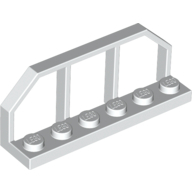 Hand Rail 1.5X6X2 - White