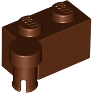 Hinge 1X2 Upper Part - Reddish Brown
