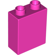 Duplo Brick 1X2X2 - Bright Purple
