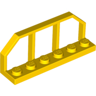 Hand Rail 1.5X6X2 - Bright Yellow