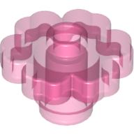 Flower Transparent - Transparent Medium Reddish Violet