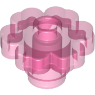 Flower Transparent - Transparent Medium Reddish Violet