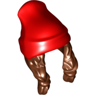 Mini Wig, W/ Hat, No. 18 -