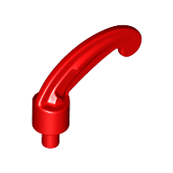 Mini Feather - Bright Red