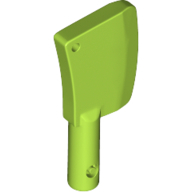 Mini Cleaver W/ Dia. 3,2, Shaft - Bright Yellowish Green