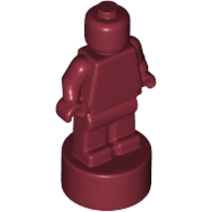 Mini Figure Trophy - Dark Red