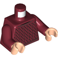 Mini Upper Part, No. 5822 - Dark Red