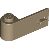 Left Door 1X3 - Sand Yellow