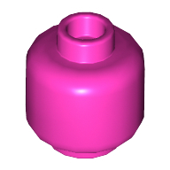 Mini Head - Bright Purple