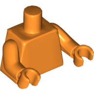 Mini Upper Part - Bright Orange