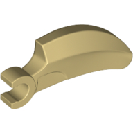 Claw, W/ 3.2 Snap - Brick Yellow