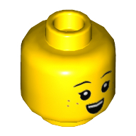 Mini Head, No. 3561 - Bright Yellow