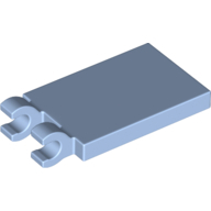 Plate 2X3 W. Holder - Light Royal Blue