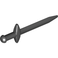 Mini Long Sword - Black