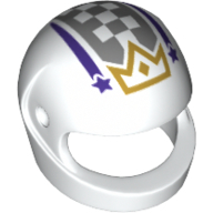 Mini Crash Helmet, No. 21 - White