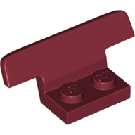 Design Plate 1X2, No. 1 - Dark Red