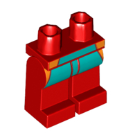 Mini Lower Part, No. 2142 - Bright Red