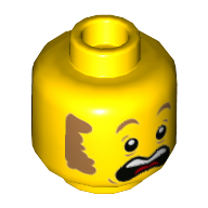 Mini Head, No. 3540 - Bright Yellow