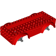 Car Chassis 6X16X2 - Bright Red
