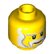 Mini Head, No. 3555 - Bright Yellow