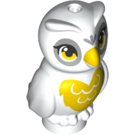 Owl, W/ 1.5 Hole, No. 12 - White