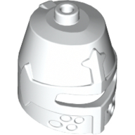 Mini Knight`S Helmet Closed - White