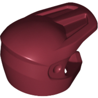 Mini Helmet, No. 176 - Dark Red