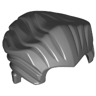 Mini Wig, No. 2 - Dark Stone Grey