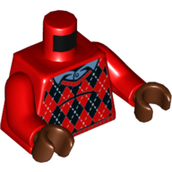 Mini Upper Part, No. 5579 - Bright Red