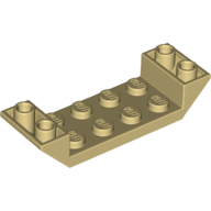 Inv. Roof 2X6 45 Deg. W/Cut - Brick Yellow