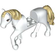 Horse, No. 10 - White