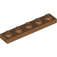 Plate 1X5 - Medium Nougat