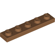 Plate 1X5 - Medium Nougat