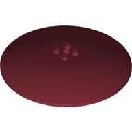 Disc Minuscule 80 - Dark Red